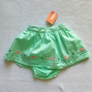 Gymboree Baby Girls Skirt w/matching Diaper cover.
